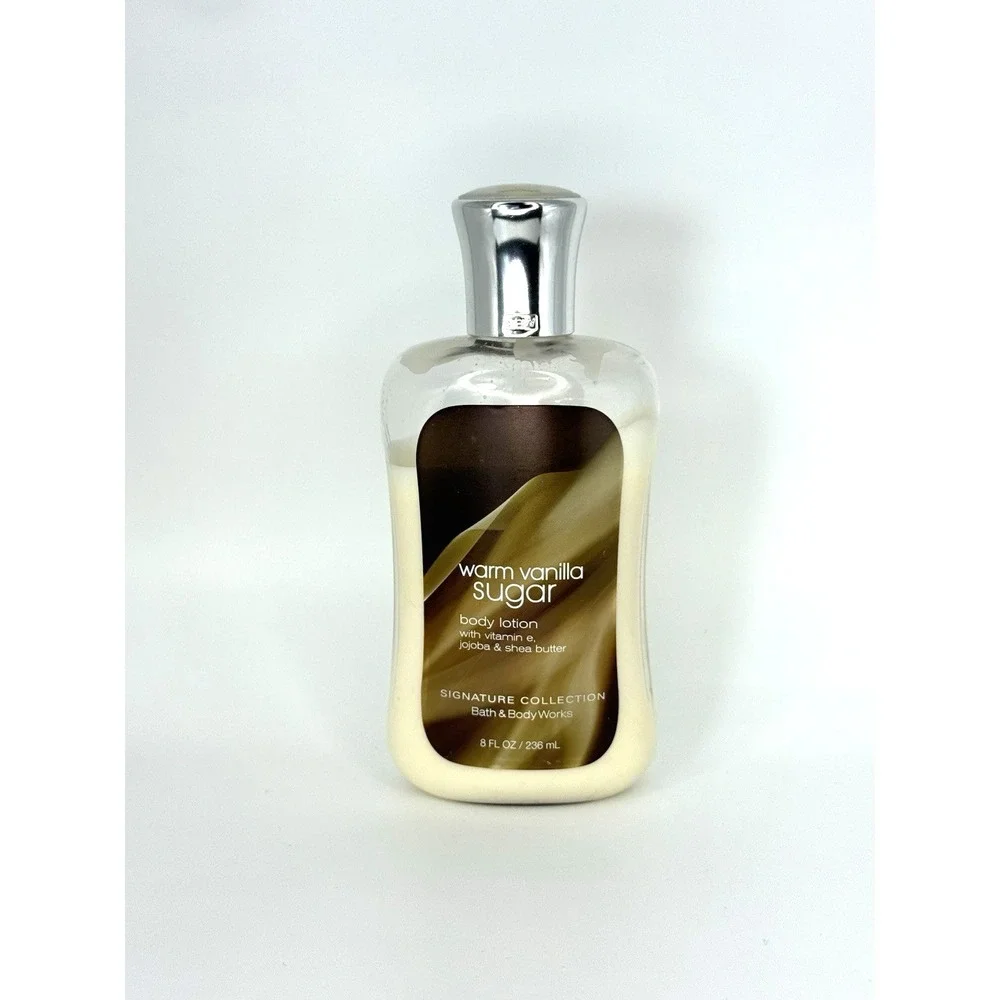 VTG 70% Full Bath Body Works Warm Vanilla Sugar Body Lotion Signature Collection